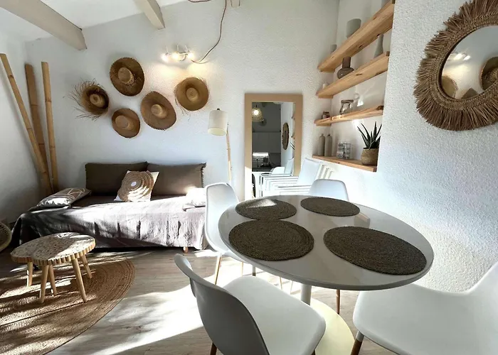 Mitoyenne T2 Climatisee Avec Piscine Et Parking, Vue Pinede - Fr-1-607-237