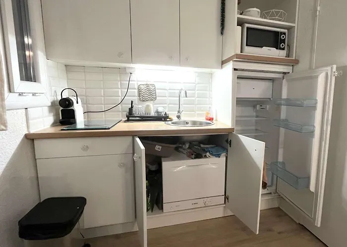 Holiday home Mitoyenne T2 Climatisee Avec Piscine Et Parking, Vue Pinede - Fr-1-607-237